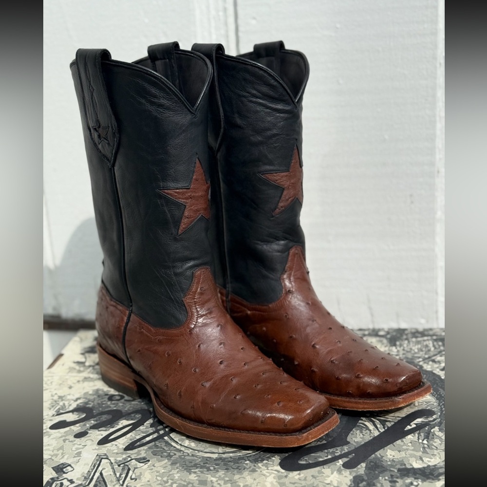 Republic Boot CompanyTexas Based , full quill ostrich boots 9.5D